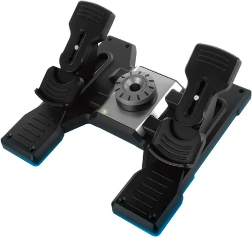 Vista 4 de logitech PRO - Pedales de timón de vuelo
