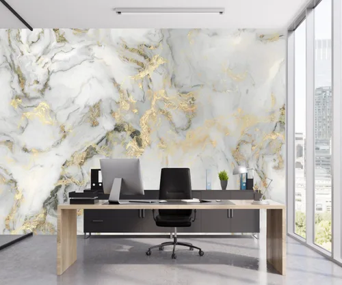 Vista 17 de Mural de Papel Pintado de Plumas Elegante Gris y Blanco para Sala de Estar Dormitorio (No se Pela ni se Pega) No despegar ni pegar