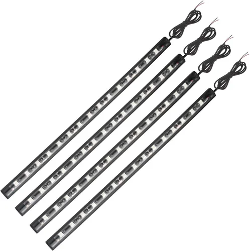 Vista 10 de YM E-Bright Tiras de luces LED ámbar/amarillas 5050 SMD impermeables para coches, luces de bajo para carritos de golf para motocicletas, barco