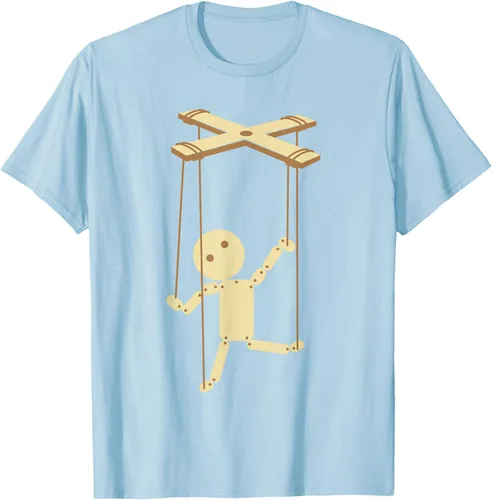 Vista 87 de Puppeteering - Camiseta de marionetas Ventrílocuo de tiriteros, Negro, S