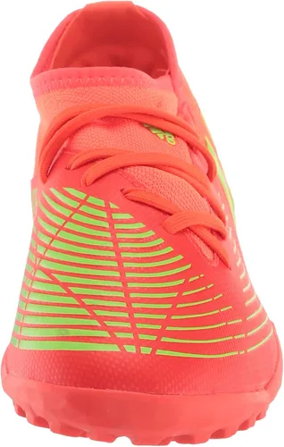 Vista 2 de adidas Tenis de fútbol unisex Edge.3 Predator Turf, Solar Red-solar Green-core Black