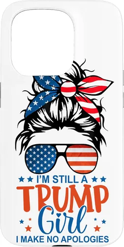 Vista 14 de I'm Still A Trump Girl I Make No Apologies Trump 2024 Women Case for iPhone 17