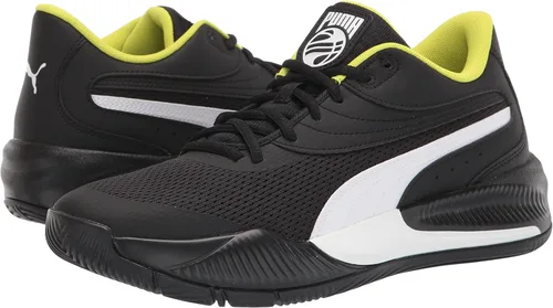 Vista 7 de PUMA Tenis de baloncesto triples para hombre, Rojo