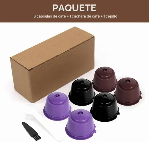 Vista 5 de KEEPOW Cápsulas de café reutilizables compatibles con la máquina Nescafe