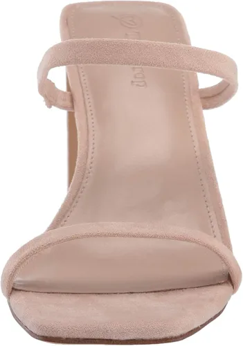 Vista 2 de The Drop Women's Avery Square Toe Two Strap High Heeled Sandal