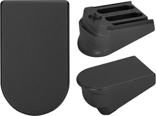 Vista 4 de Placa base de cargador de extensión de dedo para Springfield Hellcat 10 redonda de 0.354 in, fabricada en los Estados Unidos, aluminio anodizado