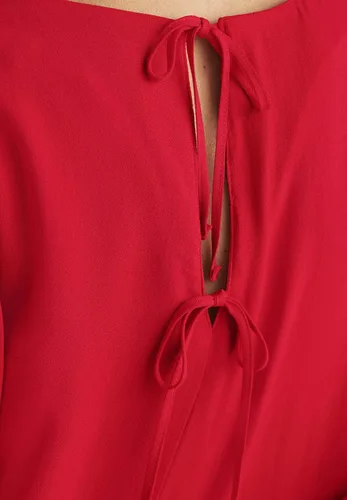 Vista 8 de Ellos Túnica con volantes escalonados de talla grande para mujer