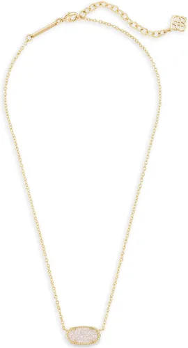 Vista 148 de Kendra Scott - Collar Elisa con dije para mujer, joyería de moda, chapado en oro de 14 quilates