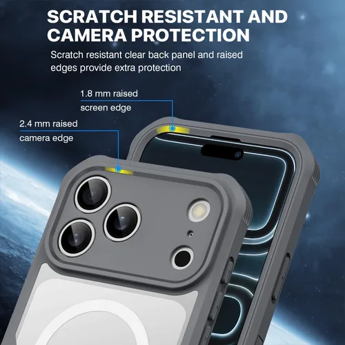 Vista 102 de CENHUFO Funda de privacidad para iPhone 11 Pro, funda de cuerpo completo con protector de pantalla de privacidad de vidrio templado 9H integrado
