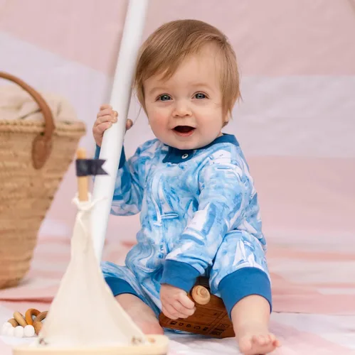 Vista 60 de Burt's Bees Baby - Pijama de una pieza para bebé, mameluco para dormir y jugar, algodón 100% orgánico, cremallera frontal