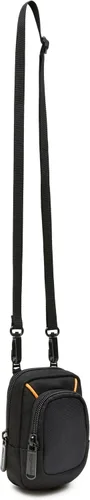 Vista 7 de Amazon Basics - Funda grande para cámara de apuntar y disparar, dimensión interior 5.2 x 3.2 x 1 pulgadas, negra, sólida