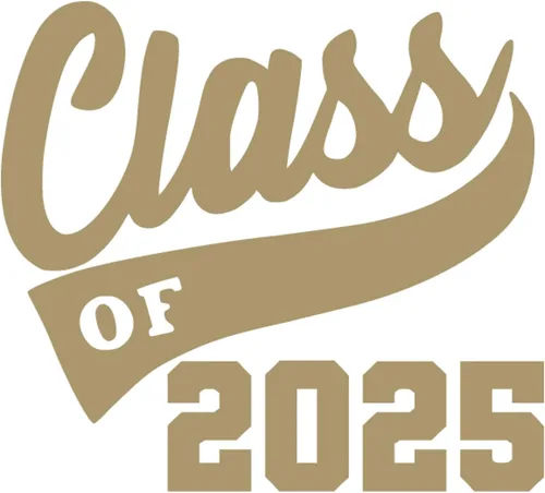 Vista 20 de Adhesivo de graduación para planchar en la clase de 2025, calcomanía para camiseta de secundaria universitaria, parche de graduación HTV