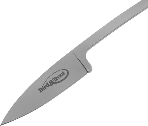 Vista 4 de Cold Steel Cuchillo de caza ligero de hoja fija con vaina, pájaro y trucha, longitud total: 6 5/16