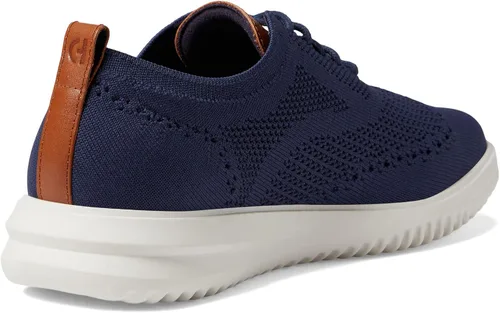 Vista 5 de Cole Haan Grand+ Stitchlite Wing Tip Oxford para hombre, Azul marinonube Nimbus