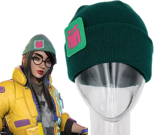 Vista 6 de Killjoy - Gorro de punto Kill Joy para cosplay, disfraz de carnaval, accesorios para mujeres y hombres, unisex