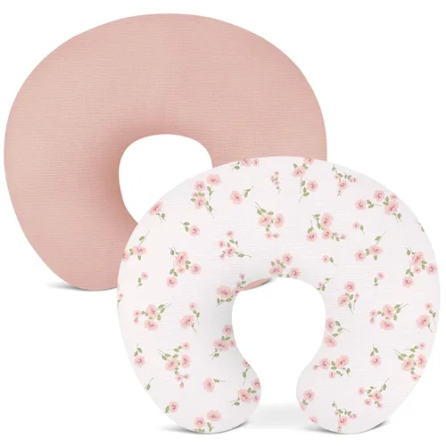 Vista 19 de 1 funda de almohada de lactancia, funda de almohada de muselina para bebé