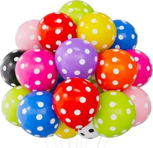 Vista 10 de Juego de 60 globos de látex negros de 12 pulgadas para fiestas Helio redondo para decoraciones de cumpleaños