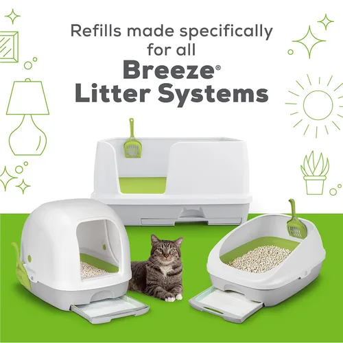 Vista 6 de Tidy Cats Purina - Accesorios para arena para gatos, paquete de recarga de almohadillas para gatos, 8 unidades, 8 unidades (paquete de 8)