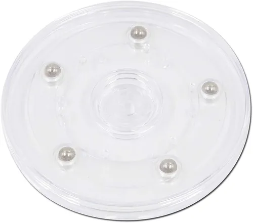 Vista 3 de 4 piezas de 4 "de acrílico de la placa giratoria del hardware