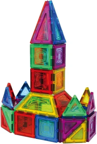 Vista 7 de POPULAR PLAYTHINGS Mag-Snaps - Juego de construcción magnética, juguete de construcción de troncos para niños a partir de 3 años, regalos para niños