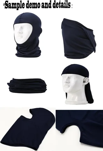 Vista 3 de GANWAY Ski Mask for Men Women Balaclava Hood Skullies Beanies Outdoor Sports Cycling Hat