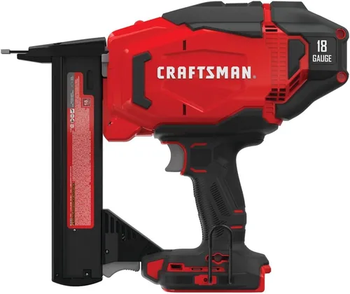Vista 2 de CRAFTSMAN V20 Engrapadora de corona angosta, inalámbrica, calibre 18, solo herramienta (CMCN618NB)