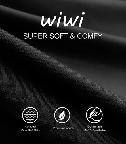 Vista 5 de WiWi Viscose from Bamboo Pajamas Set for Women Soft Long Sleeve Pj Sleepwear Knit Jammies Pants Lounge Sets Loungewear S-XXL