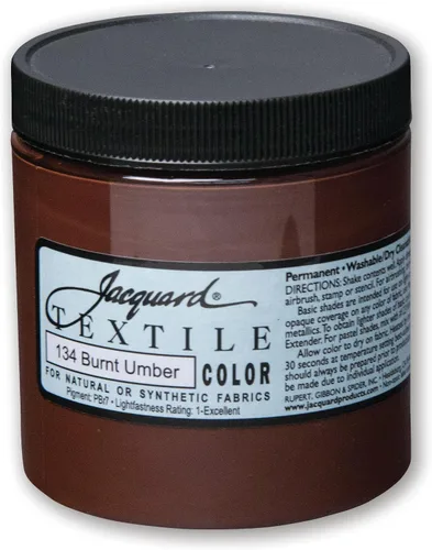 Vista 27 de Jacquard Pintura Textil 8 Oz Negro