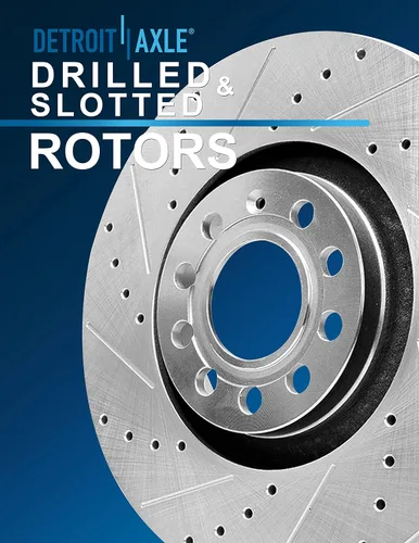 Vista 176 de Detroit Axle - Rotores de freno delantero para 04-13 Mazda 3 Rotores de frenos de disco 06-15 Mazda 5 Reemplazo: Rotor regular delantero de 11.81