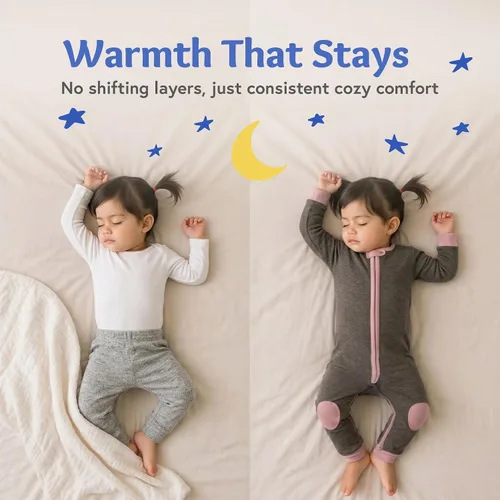 Vista 7 de baby deedee Sleepsie Velour - Cotton Long Sleeves Pajama Atrapa sueños