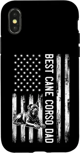 Vista 5 de Best Cane Corso Dad Patriotic Dog Lover Gift, Mastiff Case for iPhone 17