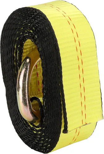 Vista 6 de 6 correas de remolque de lazo de 2 pulgadas x 8.2 pies con anillo D, correas de amarre automático de 10,000 libras de carga de carga, correas