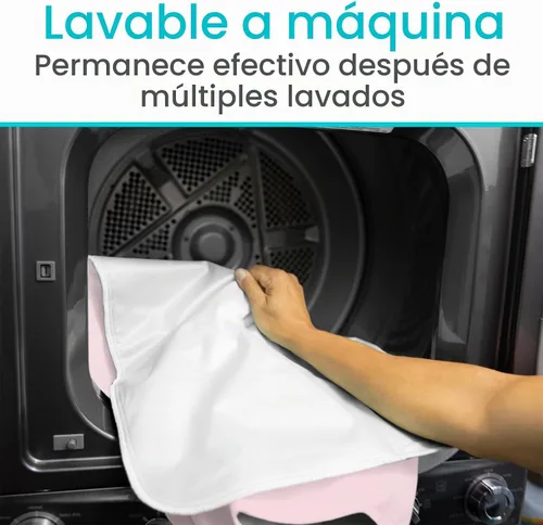 Vista 5 de Vive Almohadillas de cama para incontinencia lavables, protección contra