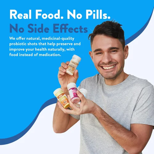 Vista 5 de KefirLab Probióticos 100T CFU - 36 cepas - Vegano y orgánico - Apoya la digestión, el sistema inmunológico, la salud del cerebro, el estado de ánimo