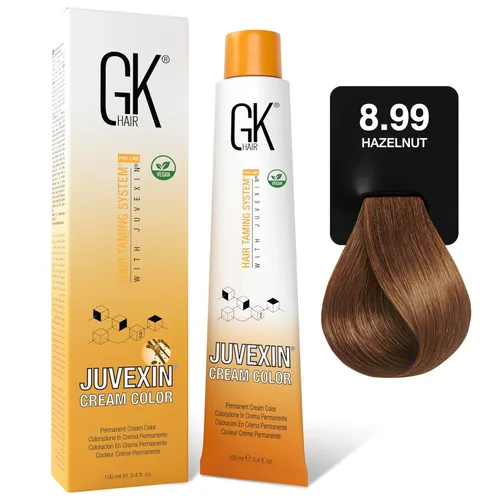 Vista 13 de GK HAIR Global Keratin - Tubo de crema profesional para el cabello (3.4 onzas líquidas/3.4 fl oz), colores nutritivos y limpiadores para peinar