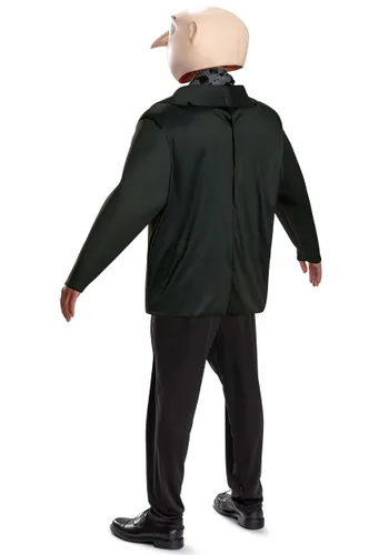 Vista 5 de Disfraz Deluxe de Gru para Hombre Talla Plus Size de Mi Villano Favorito Multicolor