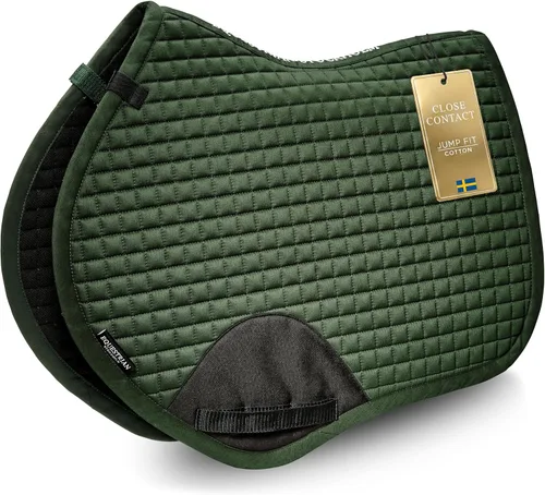 Vista 13 de Equestrian Stockholm Close Contact Horse Saddle Pad for Jumping Negro