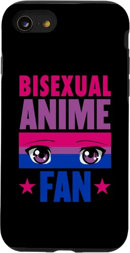 Vista 13 de iPhone 15 Bisexual Anime Fan Art Kawaii Japonés Manga Ilustración Caso