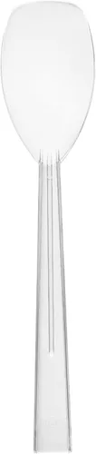 Vista 3 de Fiesta Essentials 9" de plástico duro cucharas de servir, Clear, 12