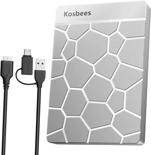 Vista 11 de Discos duros externos de 500 GB, disco duro portátil para Windows, disco duro externo ultradelgado, compatible con PC, MAC, laptop, PS4, Xbox one