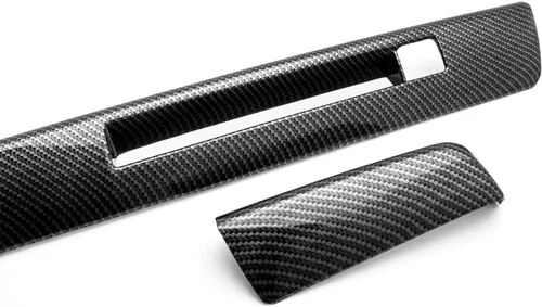 Vista 2 de x xotic tech 2 unids ABS fibra de carbono tablero consola panel cubierta Trim decoración para Toyota RAV4 2016-2018