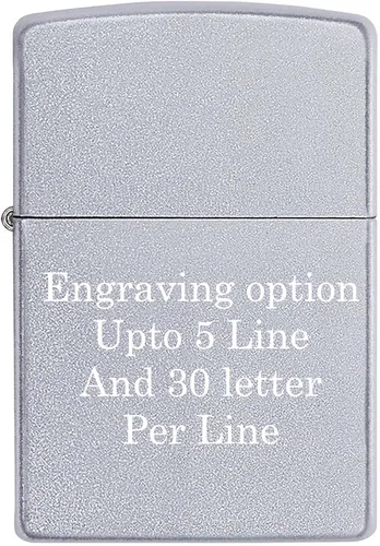 Vista 18 de Mechero personalizado Zippo Classic resistente al viento con grabado (1941 Negro Hielo)