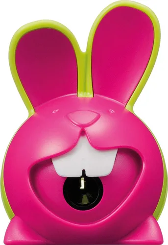 Vista 2 de Maped Croc Croc Bunny Innovation - Sacapuntas de un agujero, color rosa