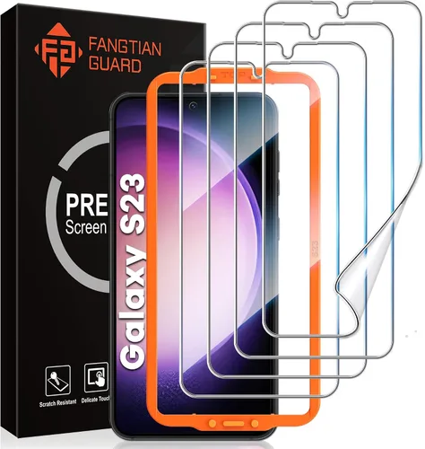 Vista 9 de FANGTIAN - Paquete de 3 protectores de pantalla para Samsung Galaxy S21 FE (6.4 pulgadas) HD transparente, desbloqueo de huellas dactilares
