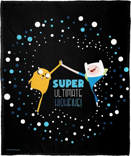 Vista 27 de Northwest Adventure Time - Manta de seda táctil, 50 x 60 pulgadas, Adventure Comic
