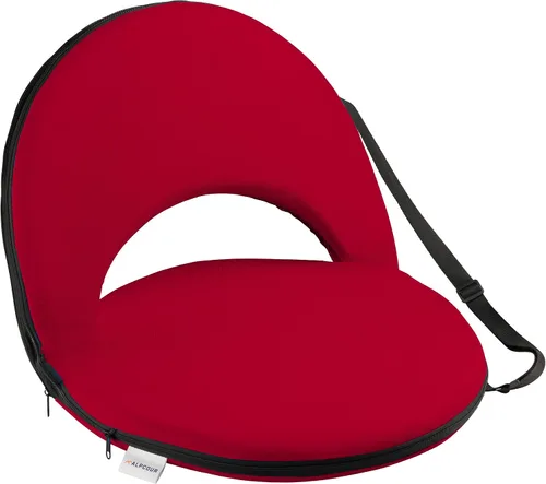 Vista 11 de Alpcour Asiento plegable para estadio – Silla de lujo reclinable impermeable para campamento al aire libre para gradas – Los mejores asientos de 6