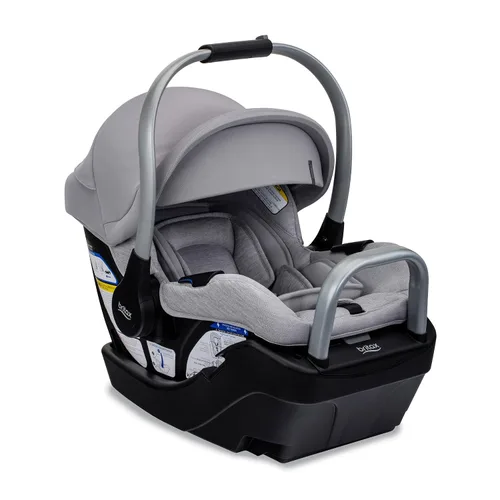 Vista 14 de Britax Willow S Asiento infantil para automóvil con base alpina — Glacier Ónix glaciar