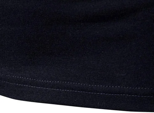 Vista 4 de HHGKED Camisas polo de manga corta y larga para hombre estilo casual de algodón con bloques de color a la moda