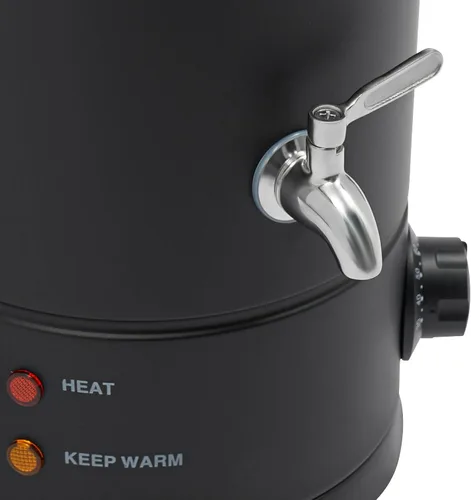 Vista 7 de Derretidor de cera para hacer velas, olla de fusión eléctrica comercial de cera de 10L/338.2 onzas con control de temperatura y boquilla de vertido