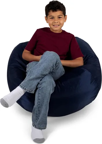 Vista 10 de Big Joe Avocado PlushiPals - Silla de puf súper suave para niños, ultra suave mezcla de poliéster y peluche, 2.5 pies recargable 2.5 feet